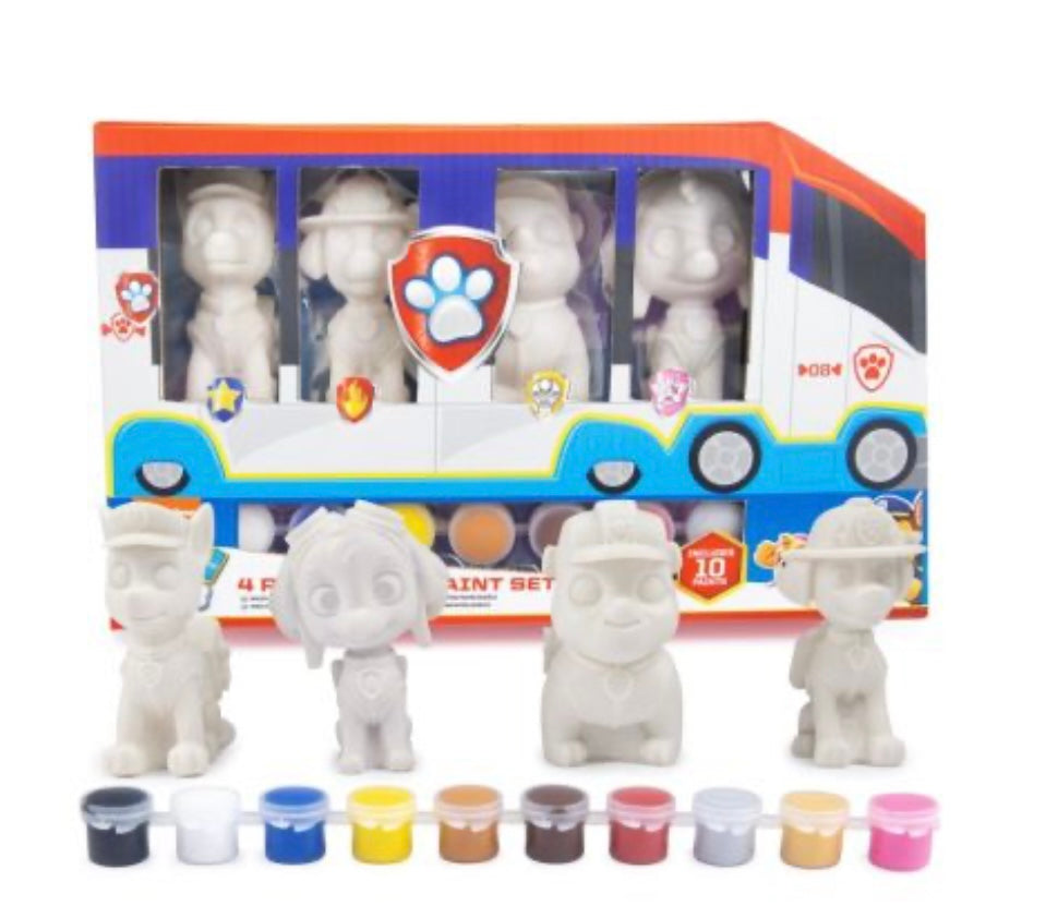 Paw Patrol Paint Your Own Figures