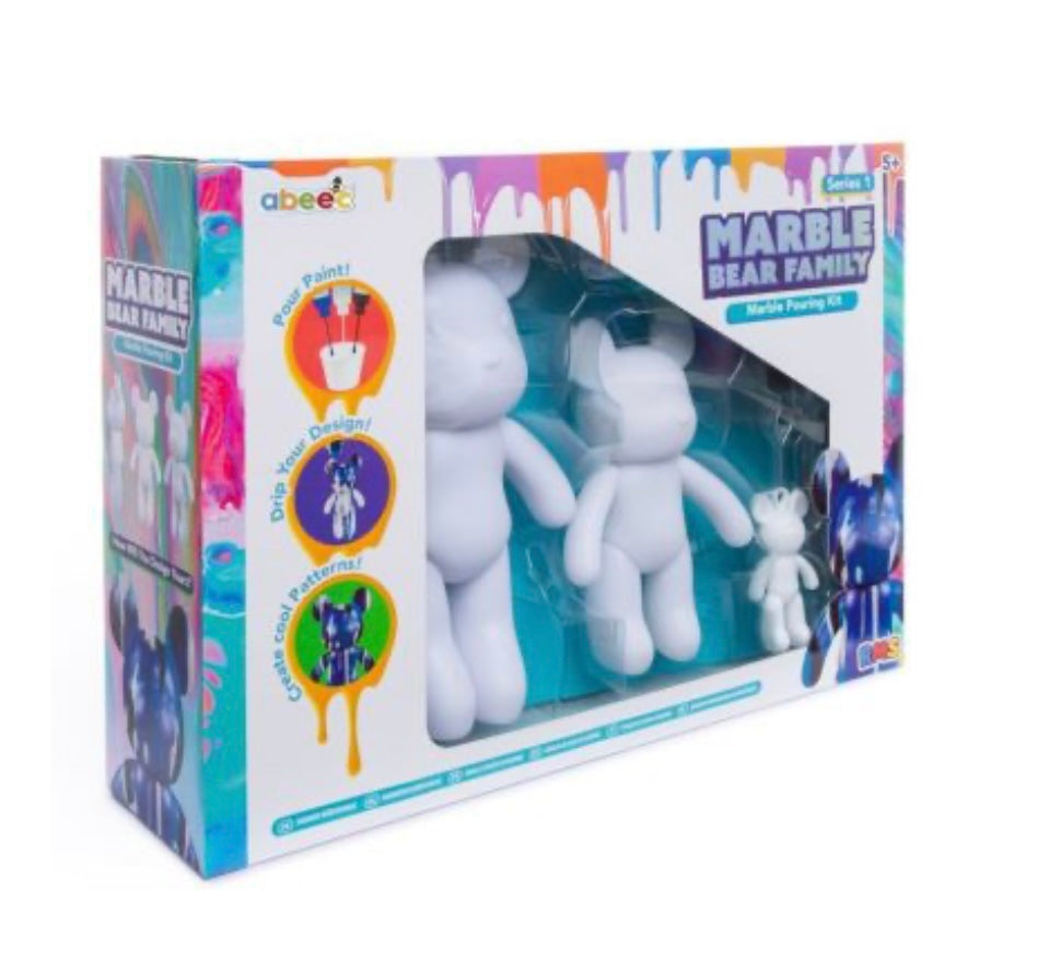 Marble Bear Family Pack