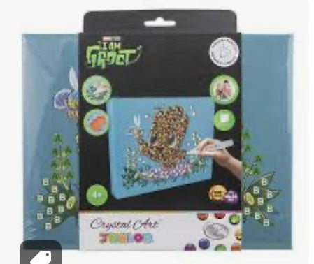 I Am Groot Crystal Art