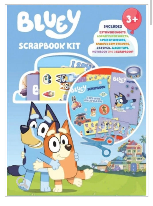 Bluey Scrapbook Kit